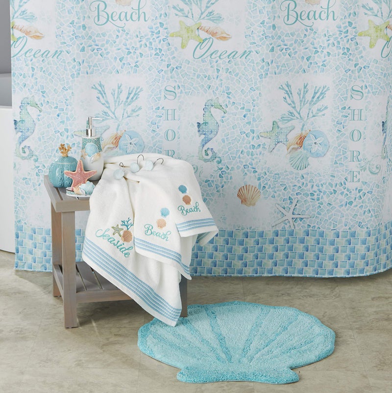 SKL Home by Saturday Knight Ltd. South Seas 2-Piece Hand Towel Set, White - Image 4